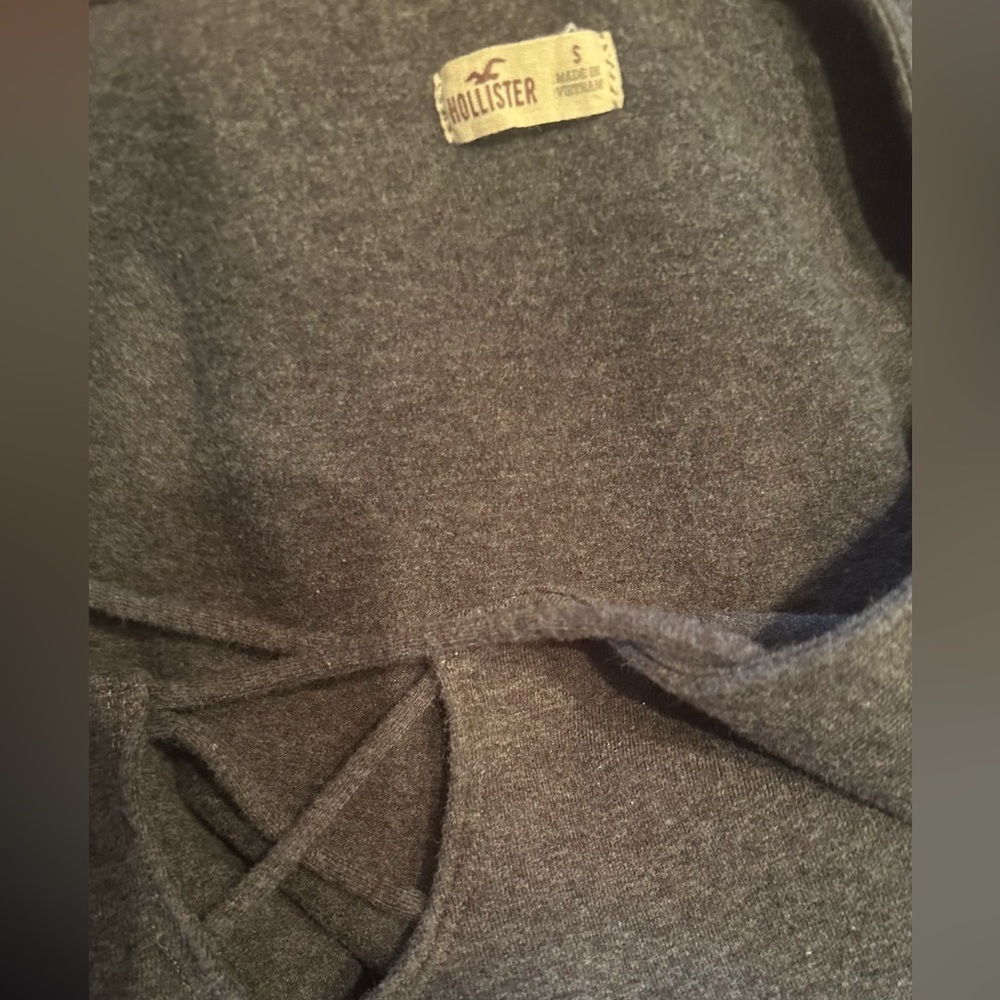 Hollister Grey Women's Dress with short sleeve - Picture 5 of 5
